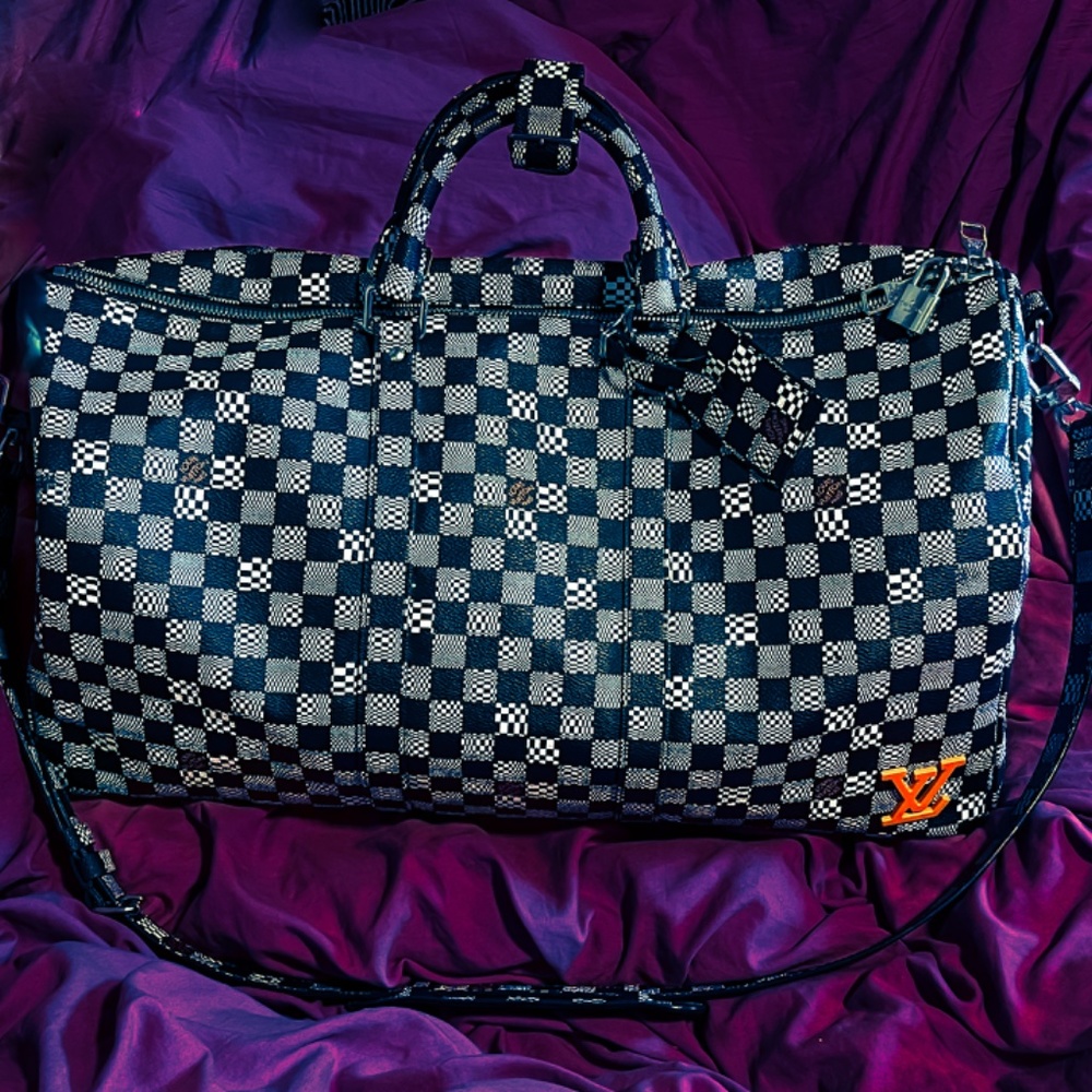 Louis Vuitton Distorted Damier keepall 50 - Picture 5 of 13